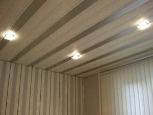 Подвесной потолок панелями